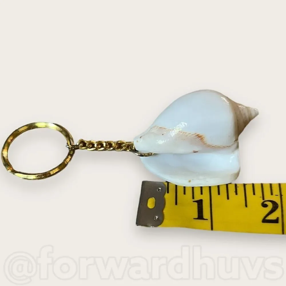 Bundle Sale 3 for $15 | Seashell Mini Conch Shell Keychain